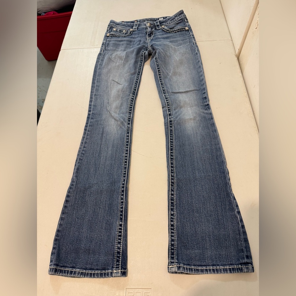 Miss me mid rise boot cut jeans size 25